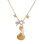 Ceramic Shell Necklace