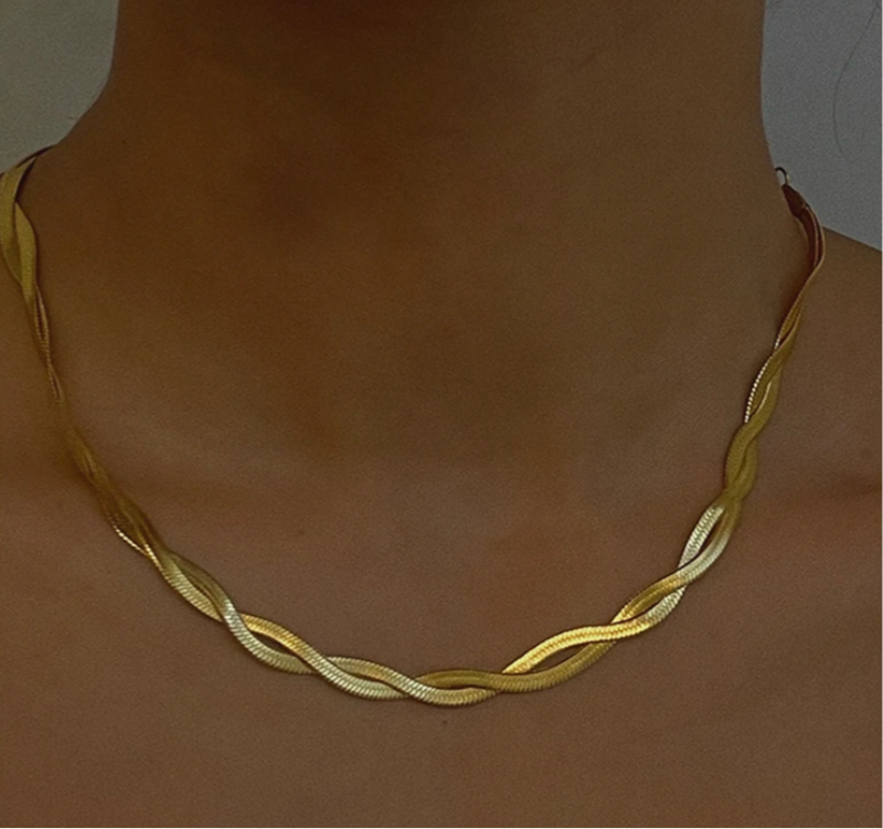 Twist Snake Necklace