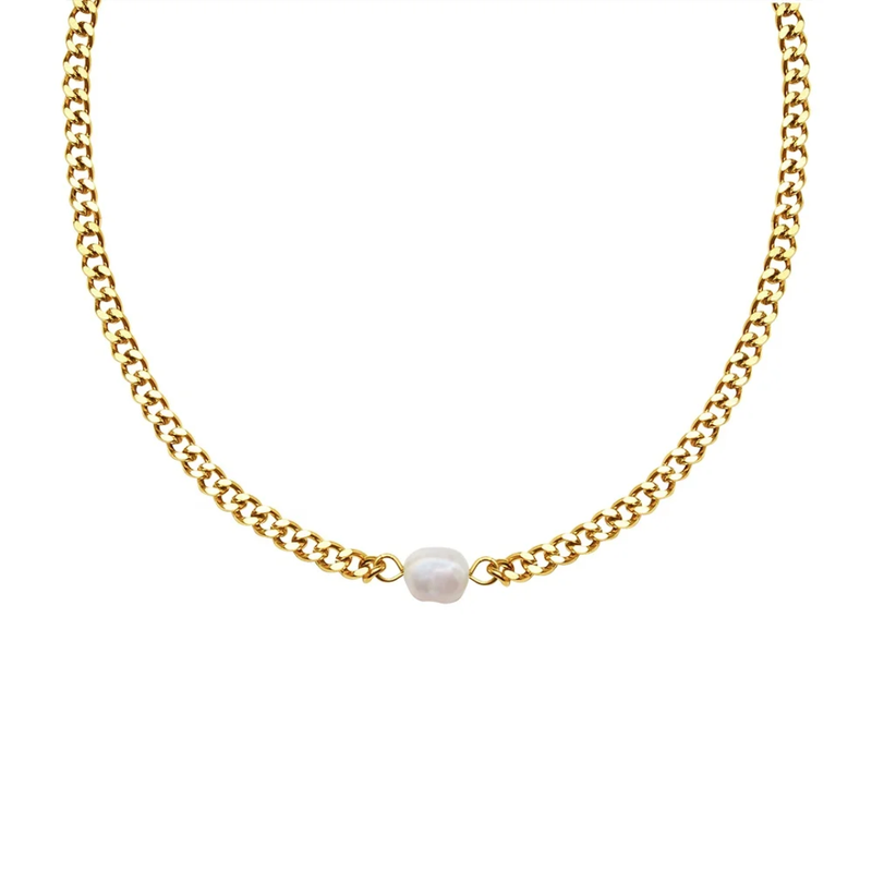Pearl Outline Necklace