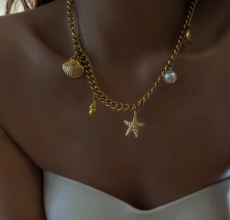 Beach Charms Necklace