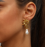 Seahorse Pearl Earrings