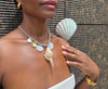 Conch Shell Rope Necklace