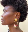 Coral Beach Earrings