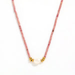 Pink Baroque Necklace