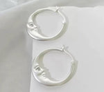 Matte Moon Hoops