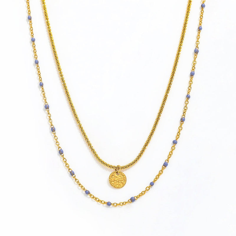 Layered Beads Necklace