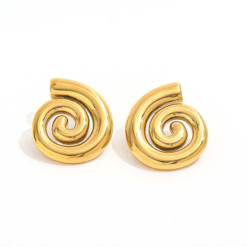 Sea Spiral Earrings