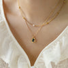 Black Oval Pendant