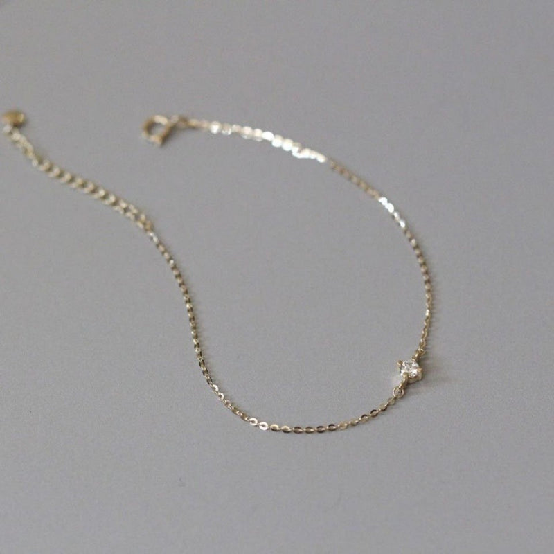 Single Diamond Bracelet