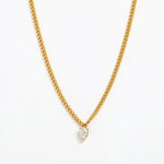 Diamond drop Necklace
