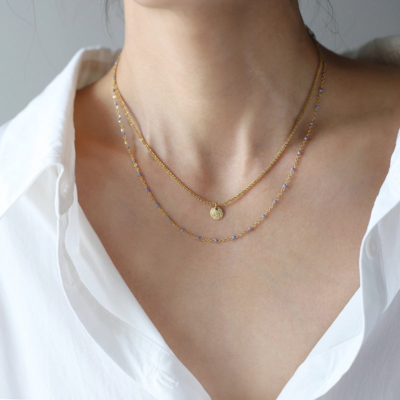 Layered Beads Necklace