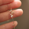 Rose Heart Bracelet