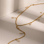 Pearl Lariat Necklace