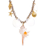 Conch Shell Rope Necklace