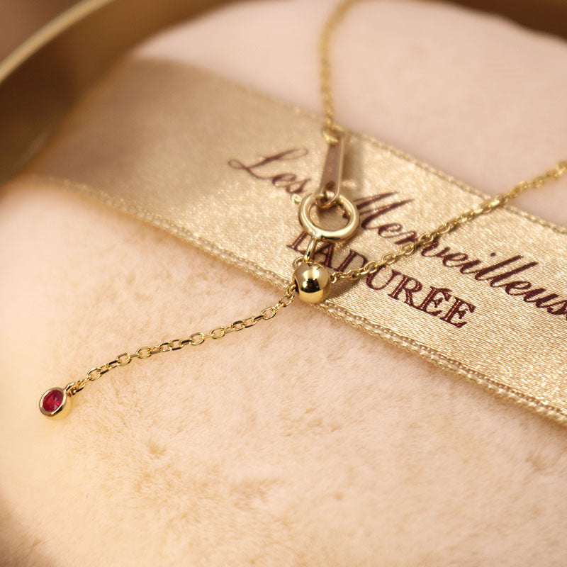 Red Bezel Bracelet