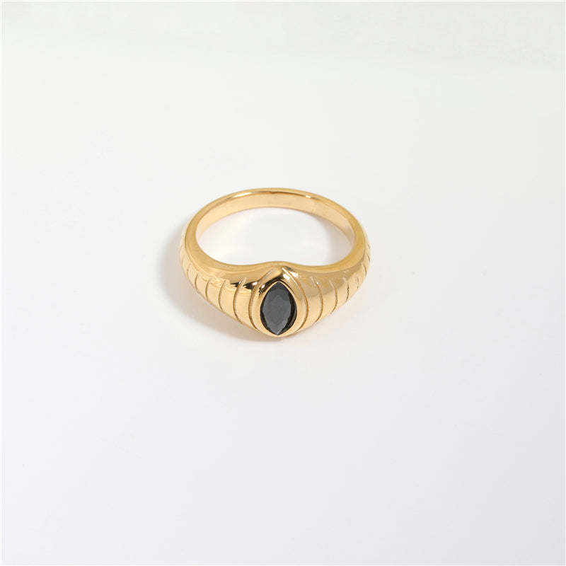 Black Orb Ring