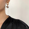 Alexandra Drop Hoops