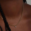 Diamond drop Necklace