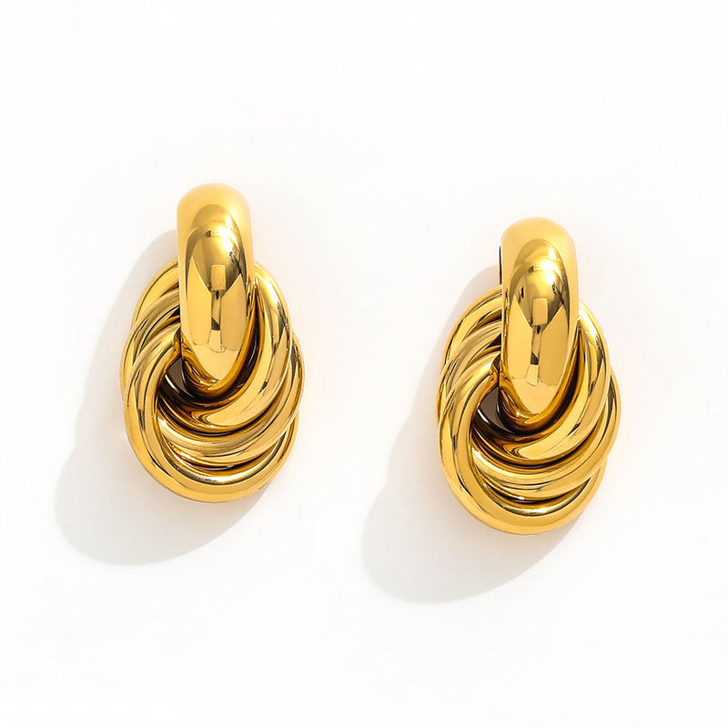 Twist Multi Layer Earrings
