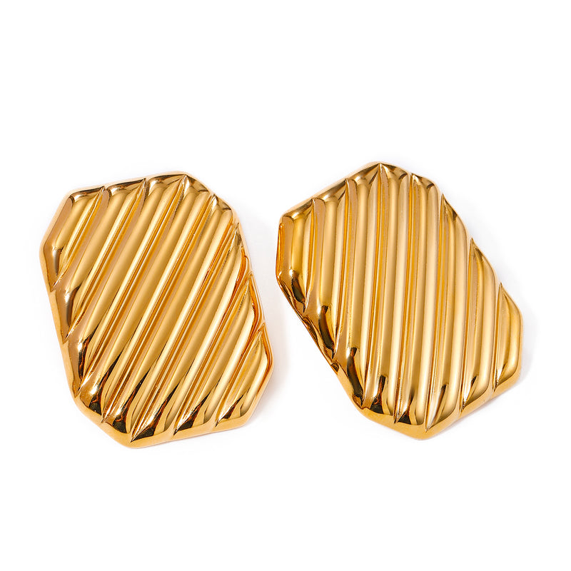 Statement Rectangular Earrings