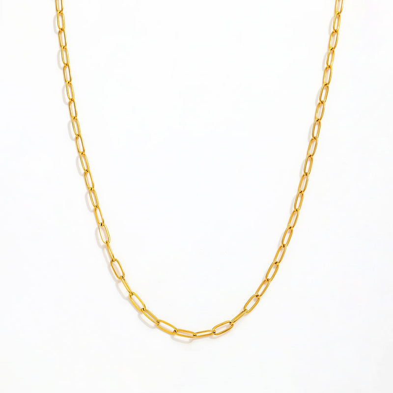 Every day Paper Clip Necklace