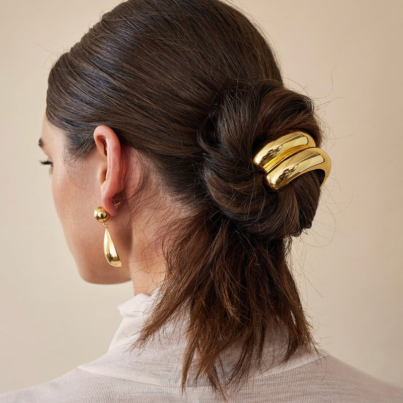 Double Geometric Hair Tie