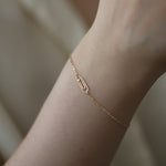 Clip Diamond Bracelet