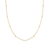 Single Pearl Beaded Necklace