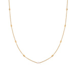 Single Pearl Beaded Necklace