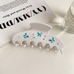 Rhinestone Butterflies Hairclip