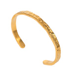 Hammered Bangle