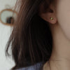 Dainty Green Studs