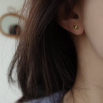 Dainty Green Studs