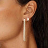 Tennis Tassel earrings