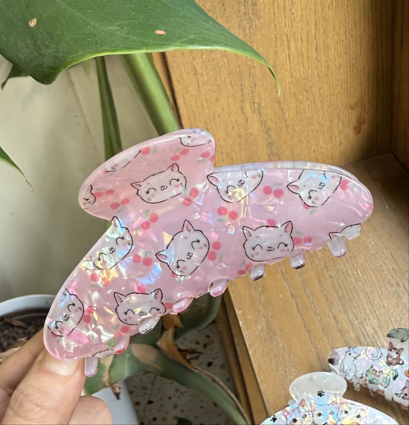 Cat Lovers Hairclip
