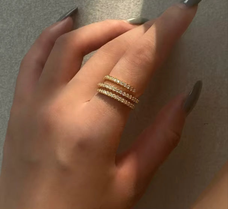 Infinity Layered Ring(resizable)