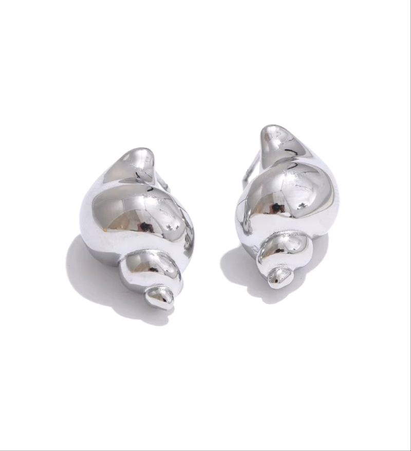 Conch Shell Studs