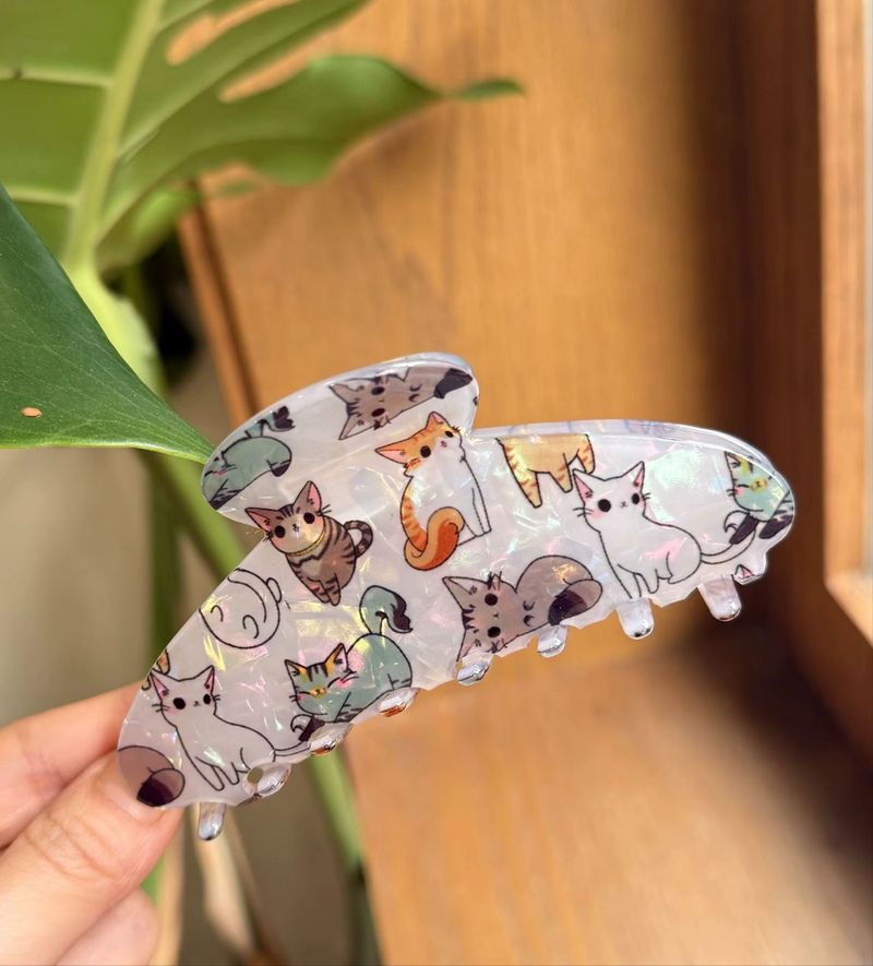 Cat Lovers Hairclip