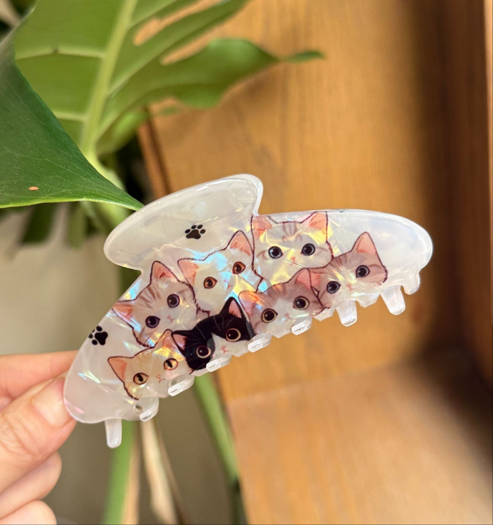 Cat Lovers Hairclip