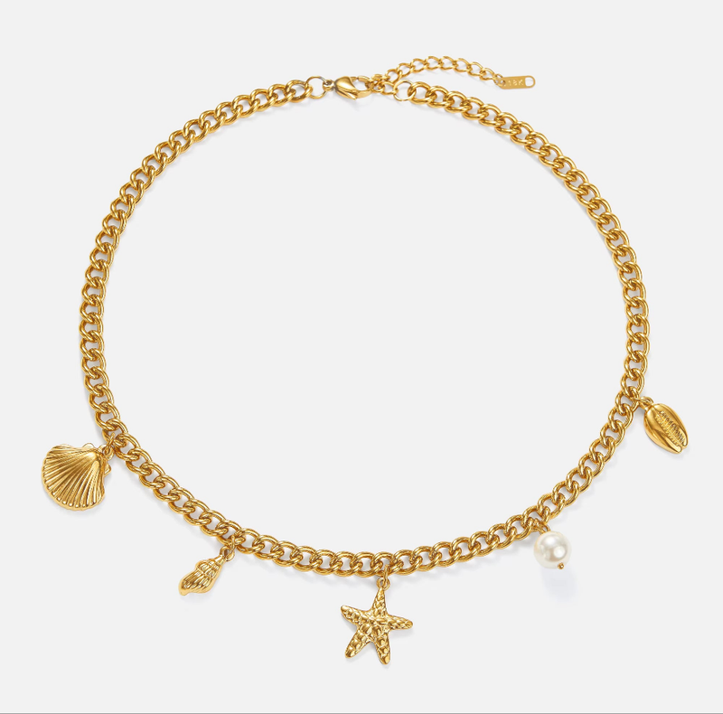 Beach Charms Necklace