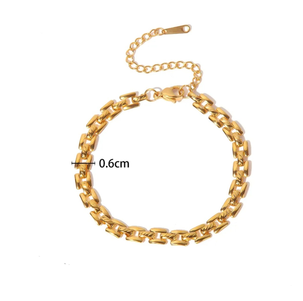 Watchband Bracelet – Raffinée Jewels - Main Image