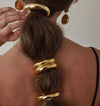 Single Geometric Hair Tie