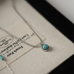 Silver Turquoise Necklace
