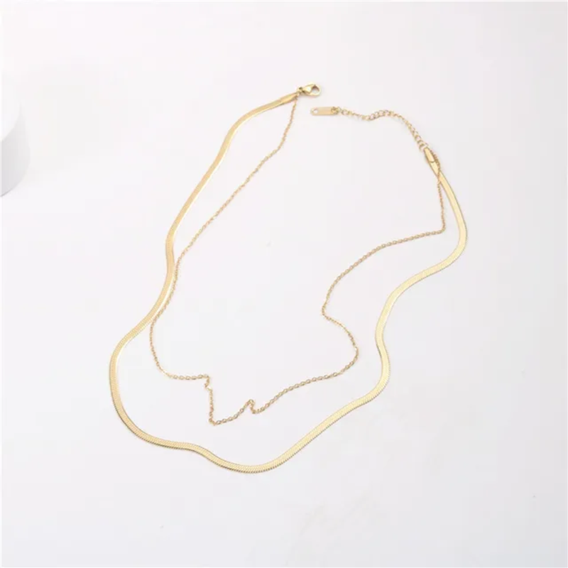 Layered Snake Necklace