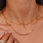 Every day Paper Clip Necklace