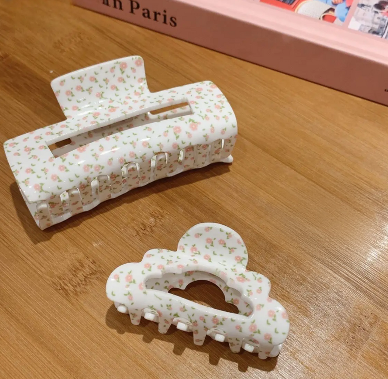 Flowers Hair Clips