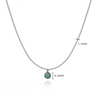 Silver Turquoise Necklace
