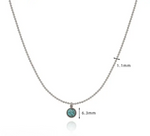 Silver Turquoise Necklace