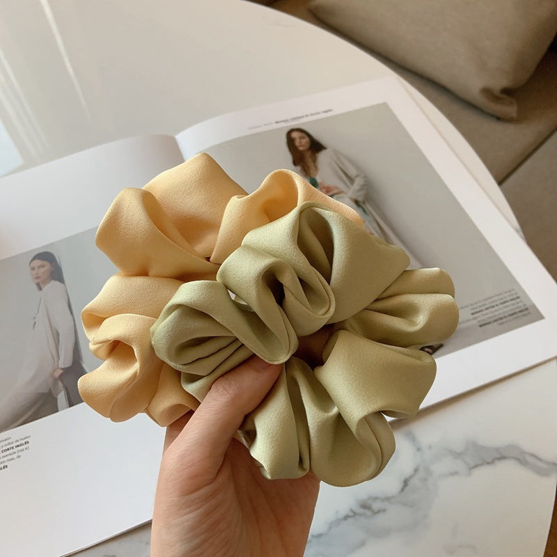 Large Satin Scrunchies