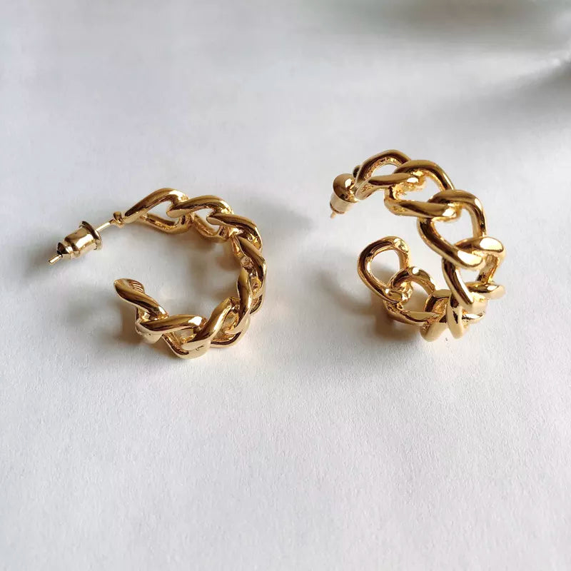 Link Chain Hoops